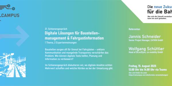 21. Schienegespräche RailCampus OWL