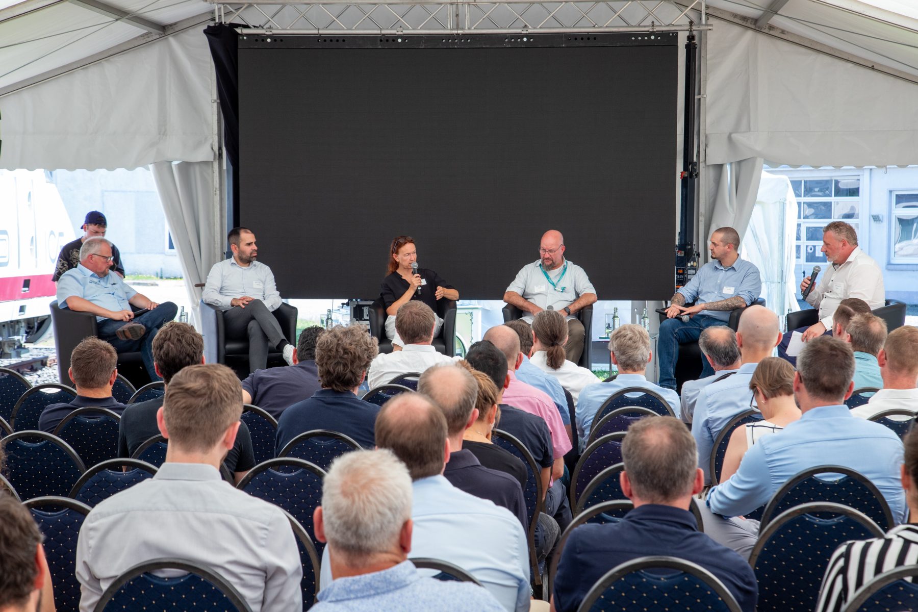 Podiumsdiskussion RailConnect 2026