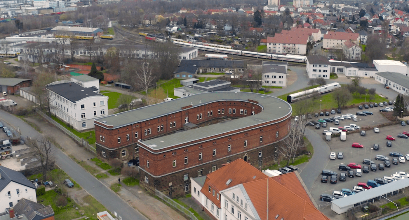 Altes Fort der Stadt Minden auf RailCampus