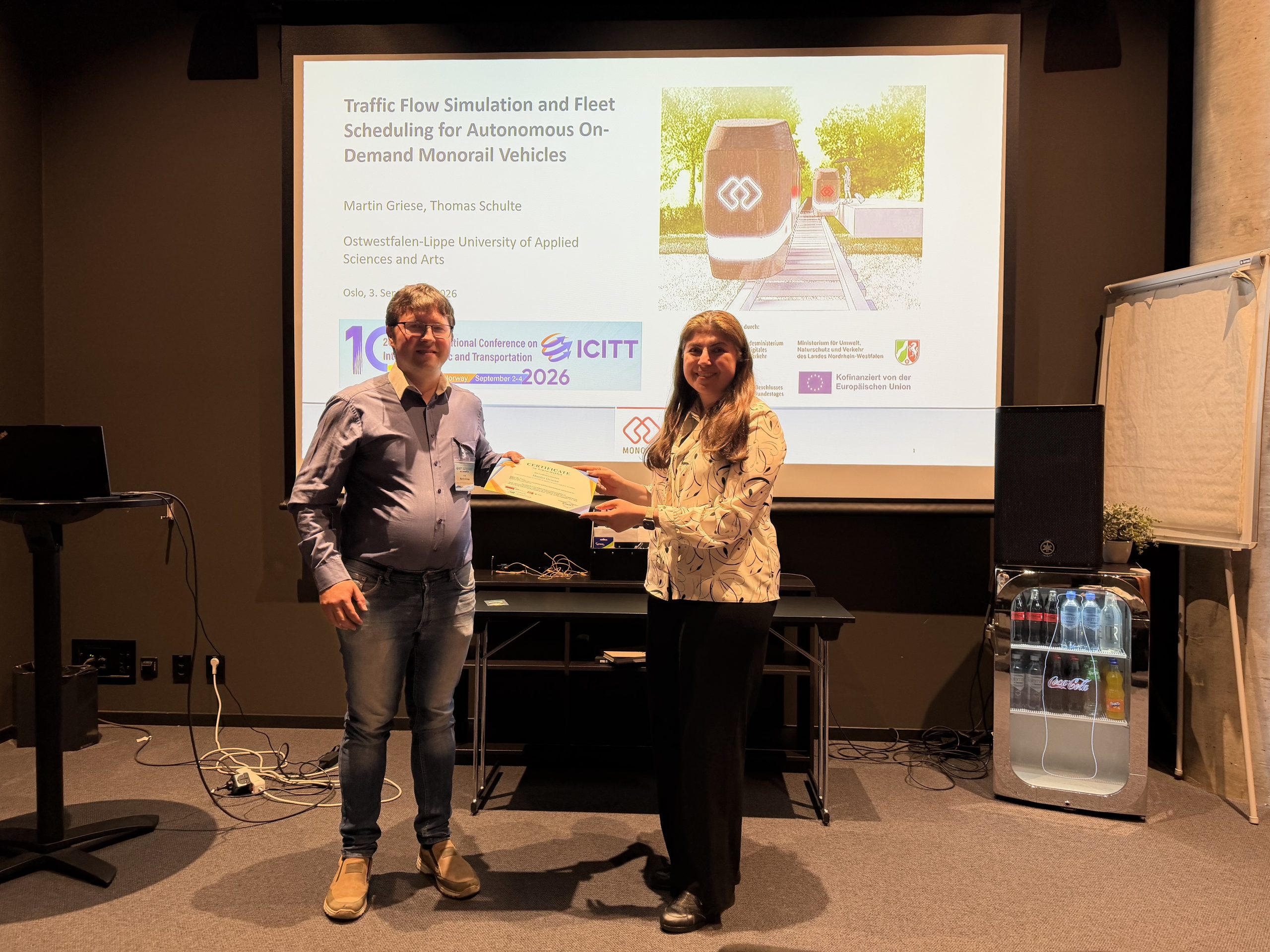 Martin Griese gewinnt Best Presentation Award