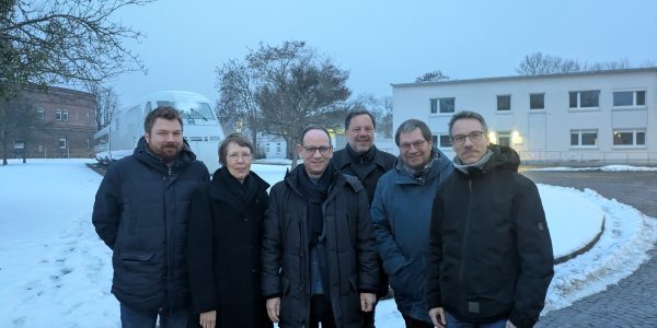 Bürgermeister Peter Kock besucht den RailCampus OWL