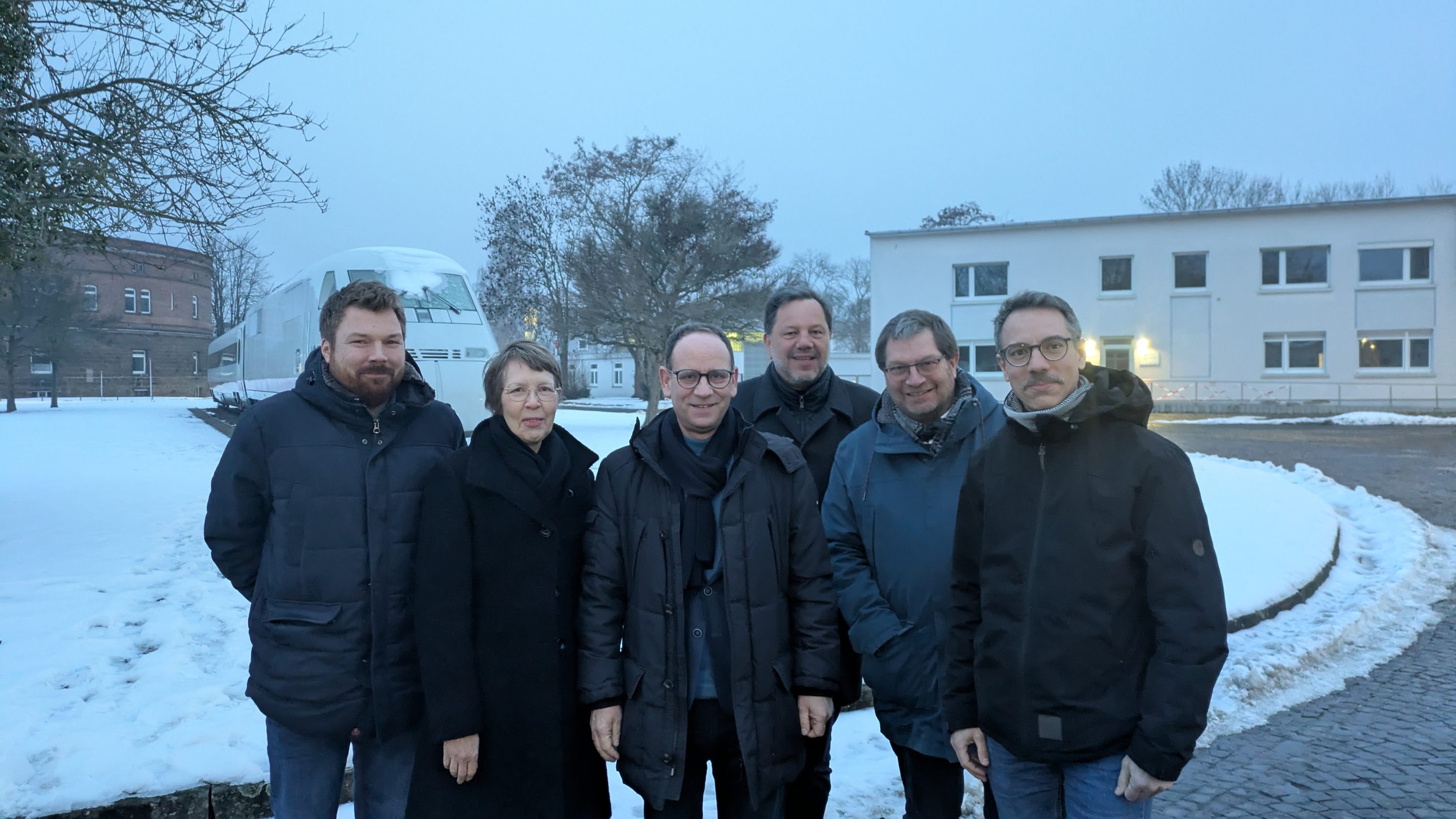 Bürgermeister Peter Kock besucht den RailCampus OWL