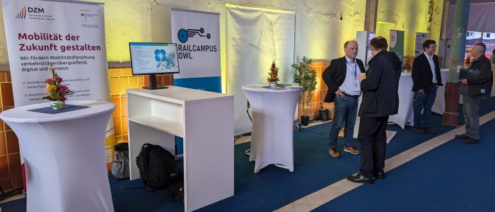 Messestände auf der 4. Digital Rail Convention