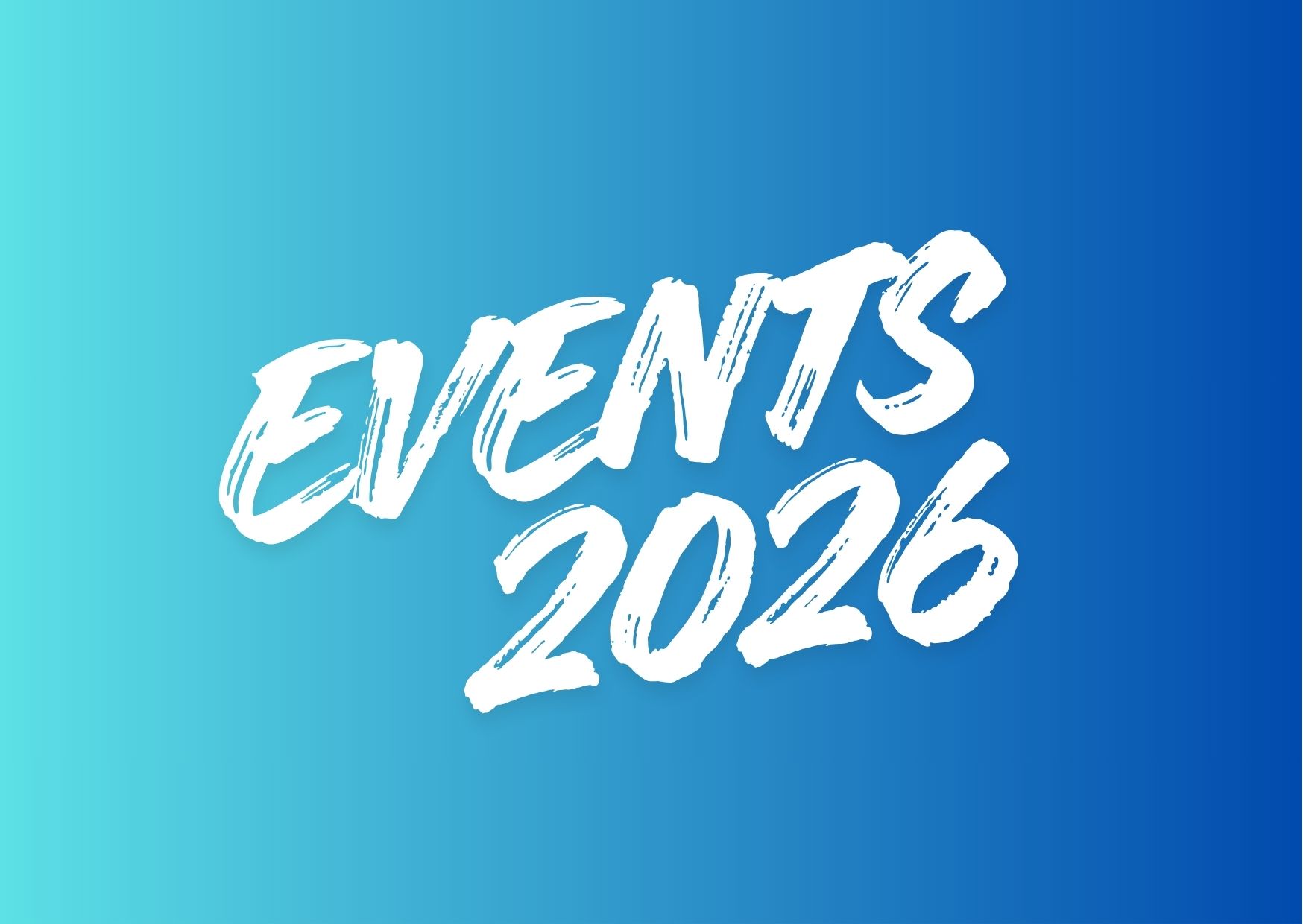 Save the Date für Veranstaltungen 2026